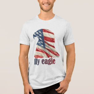Camiseta Triblenda Fly Eagle - Edición del Orgullo de los Estados Uni
