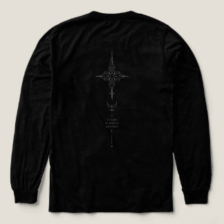 Camiseta Triblenda Folclore Celestial Gótico Vacío Gráfico