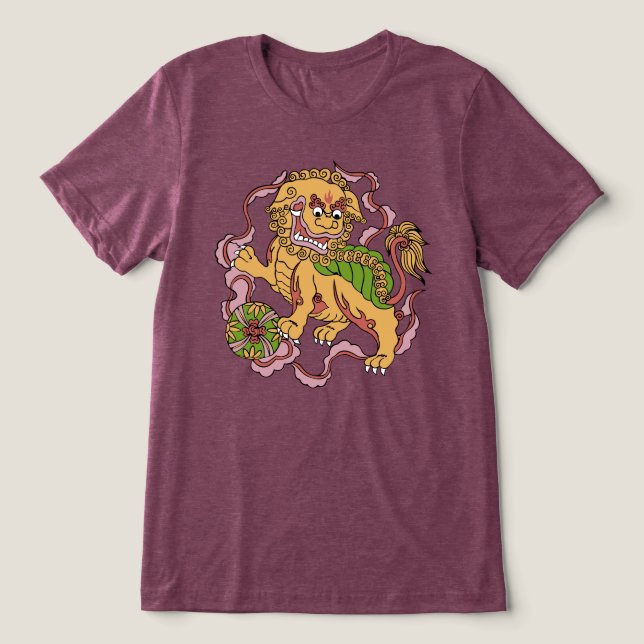 Camiseta Triblenda Foo Dog (Diseño delantero )
