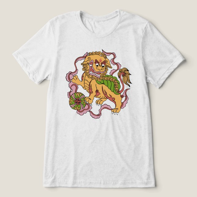 Camiseta Triblenda Foo Dog (Diseño delantero )