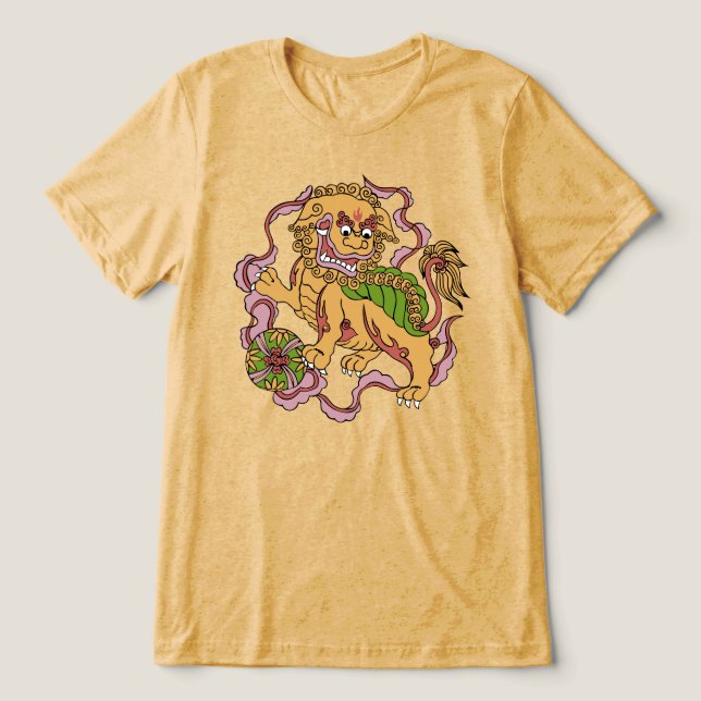 Camiseta Triblenda Foo Dog (Diseño delantero )