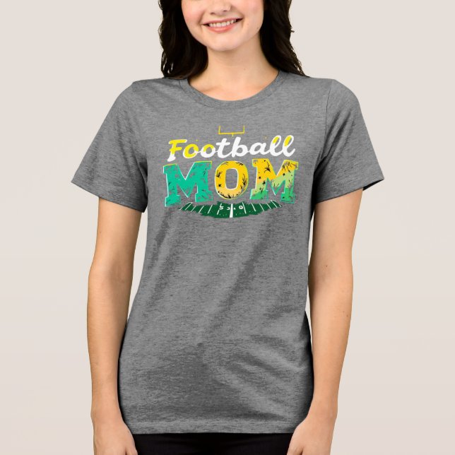 Camiseta Triblenda Football Mom Vibes (Anverso)