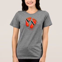 Camiseta Triblenda Footprints S2 Women's TShirt - Trini