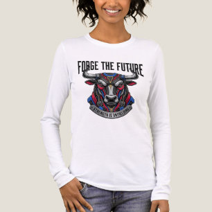 Camiseta Triblenda Forja El Futuro La Fuerza Es Inquebrantable Cibern