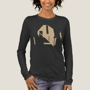 Camiseta Triblenda Formas geométricas ricas Tan Resumen Diseño de Art