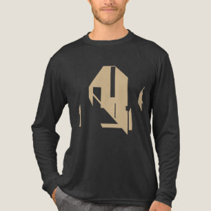 Camiseta Triblenda Formas geométricas ricas Tan Resumen Diseño de Art