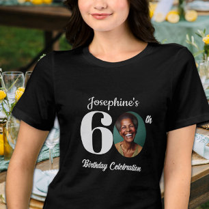 Camiseta Triblenda Foto de cumpleaños número 60 para invitados