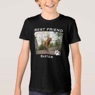 Camiseta Triblenda Foto de perro amigo personalizada