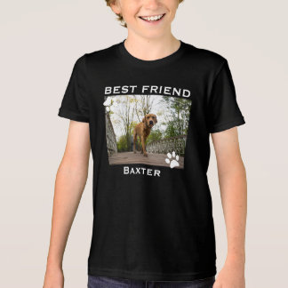 Camiseta Triblenda Foto de perro amigo personalizada