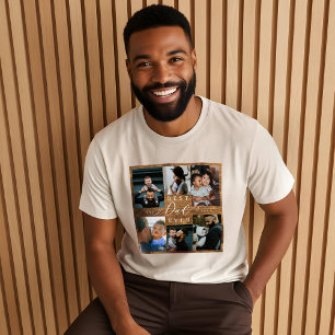 Camiseta Triblenda Foto de regalo del Día del Padre Mejor Papá Nunca