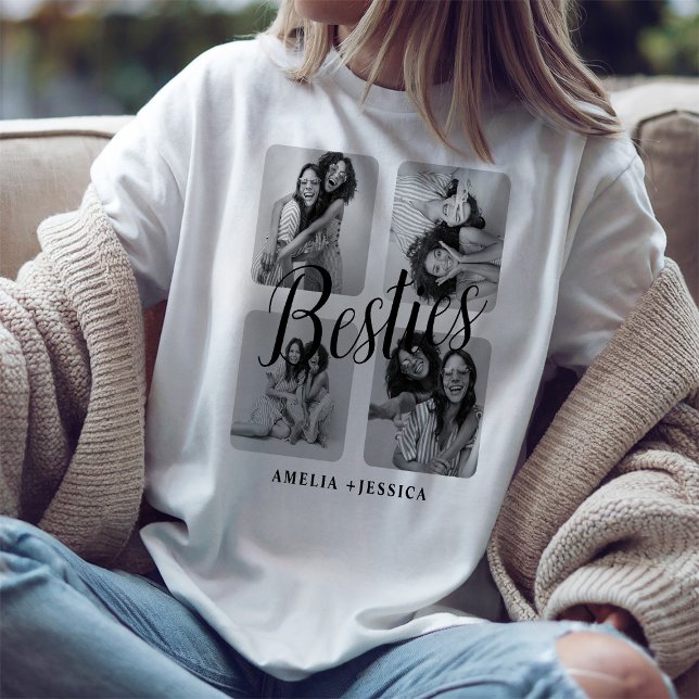 Camiseta Triblenda Foto Guay Bestie en blanco y negro (Subido por el creador)