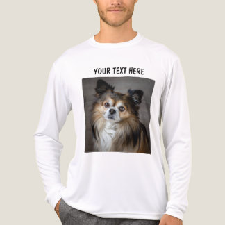 Camiseta Triblenda Foto y texto personalizados en ambos lados