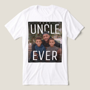 Camiseta Triblenda FotoPop Personalizada Mejor Tío del Mundo