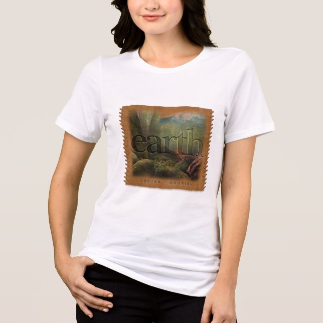 Camiseta Triblenda Four Elements - Earth - T Shirt (Anverso)