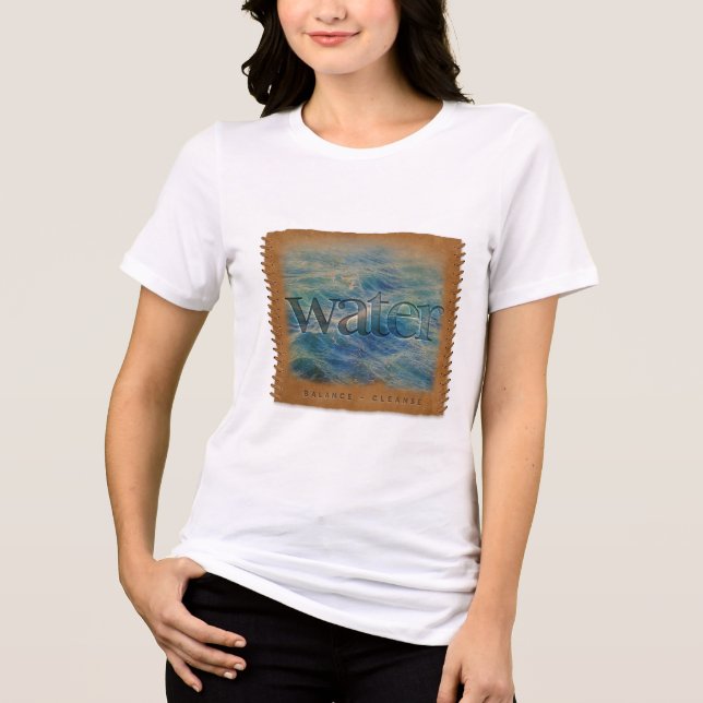 Camiseta Triblenda Four Elements - Water - T Shirt (Anverso)