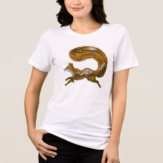 Camiseta Triblenda Fox In Mountain