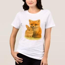 Camiseta Triblenda Fox Kit y Bunny Buddies