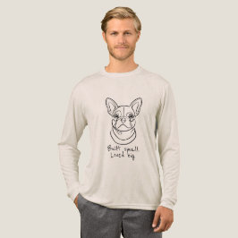 Camiseta Triblenda French Bulldog Line Art. Built Small. Loved Big.