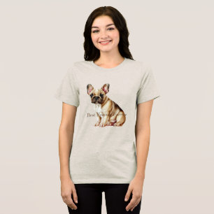 Camiseta Triblenda Frenchie Dog Mejor Amigo