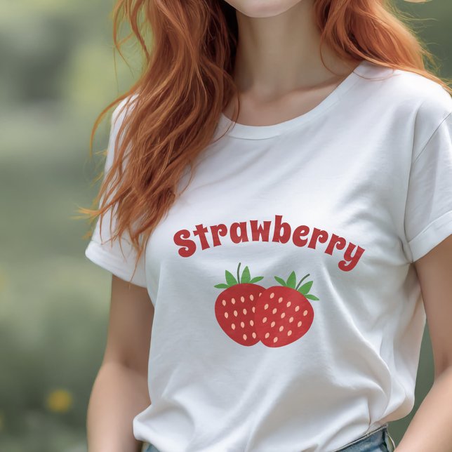 Camiseta Triblenda Fresa (Strawberry TShirt)