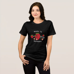 CAMISETA TRIBLENDA FRESAS