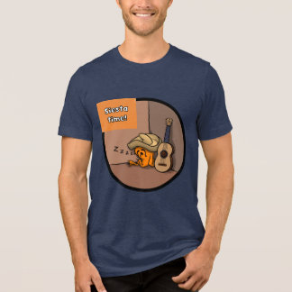 Camiseta Triblenda Frijole Frog Siesta Men's Navy Blue T-Shirt