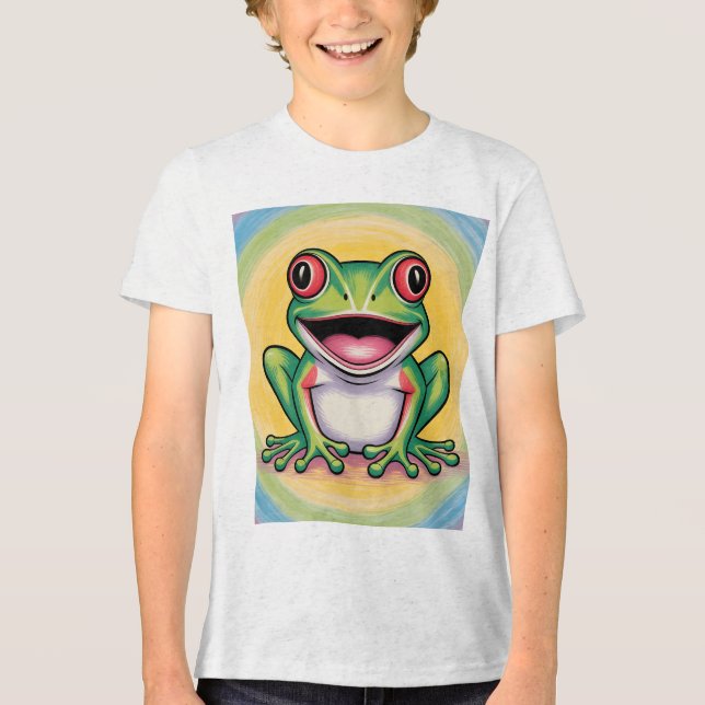 Camiseta Triblenda Frog’s Gentle Smile (Anverso)