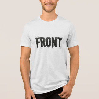 Camiseta Triblenda FRONTAL: negrita Minimalista