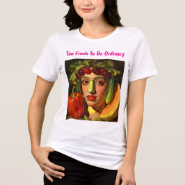 Camiseta Triblenda Frutas de la Expresión – Un Retrato Surrealista