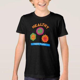 Camiseta Triblenda Frutas felices sanas