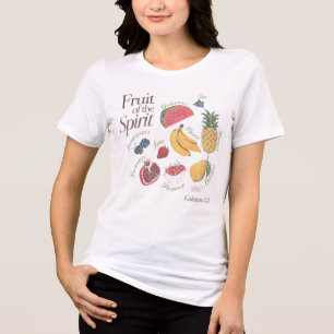 Camiseta Triblenda Fruto del Espíritu Gálatas