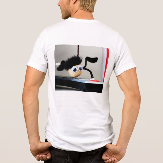 Camiseta Triblenda Fubby hangend als de scene van Tom Cruise. (Reverso)