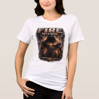 Camiseta Triblenda Fuego Interior: Fitness Motivacional Sin Frenos