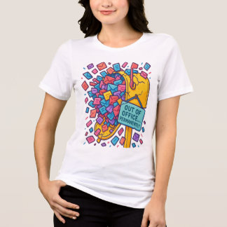 Camiseta Triblenda Fuera de la oficina para siempre: cierre de buzón