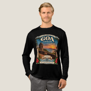 Camiseta Triblenda Fuerte de Chapora — Centinela del atardecer de Goa