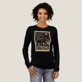 Camiseta Triblenda Fuerza del oso de cosecha