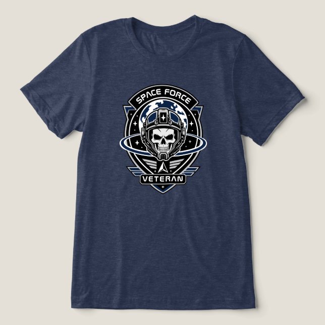Camiseta Triblenda Fuerza Espacial (Diseño delantero )