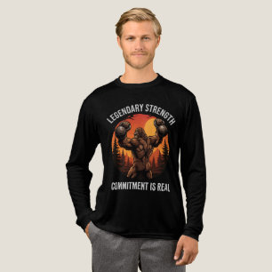 Camiseta Triblenda Fuerza Legendaria El Compromiso Es Real Vida de