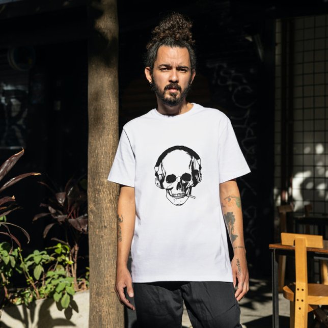 Camiseta Triblenda Fumar de cráneo (Subido por el creador)