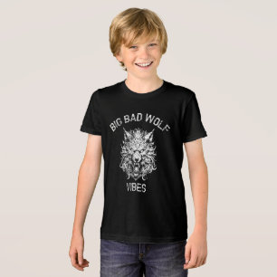 Camiseta Triblenda Fun Creepage Style Bad Werewolf Vibes Hallow