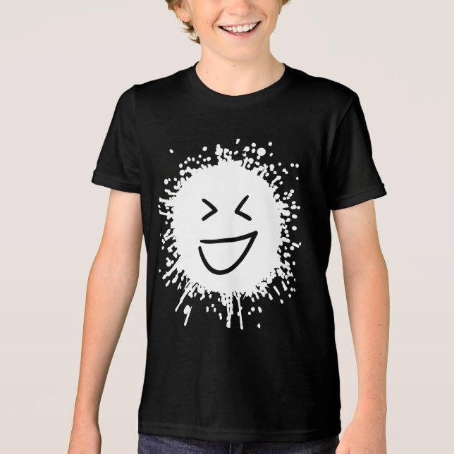 Camiseta Triblenda Fun Graffiti smiley (Anverso)