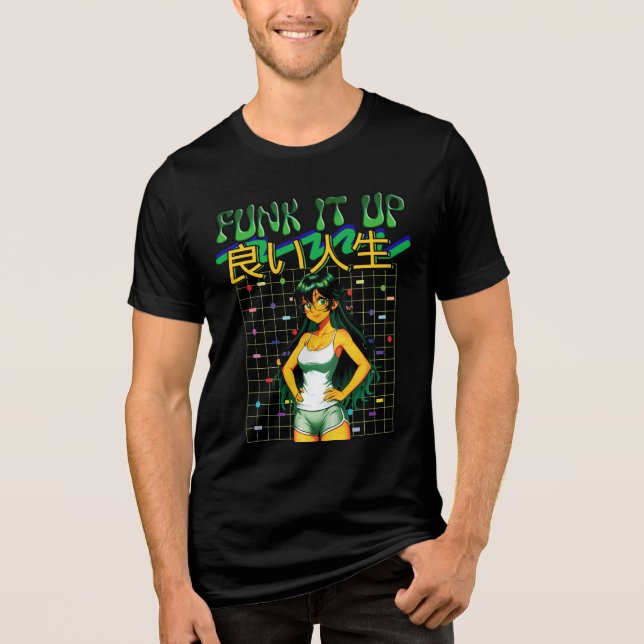 Camiseta Triblenda FUNK IT UP-Buena vida (Anverso)
