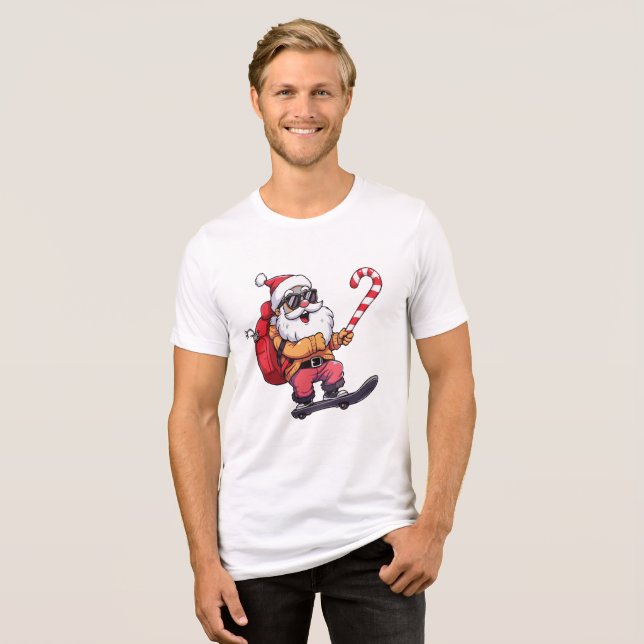 Camiseta Triblenda Funny Christmas Streetwear Outfit (Anverso Completo)