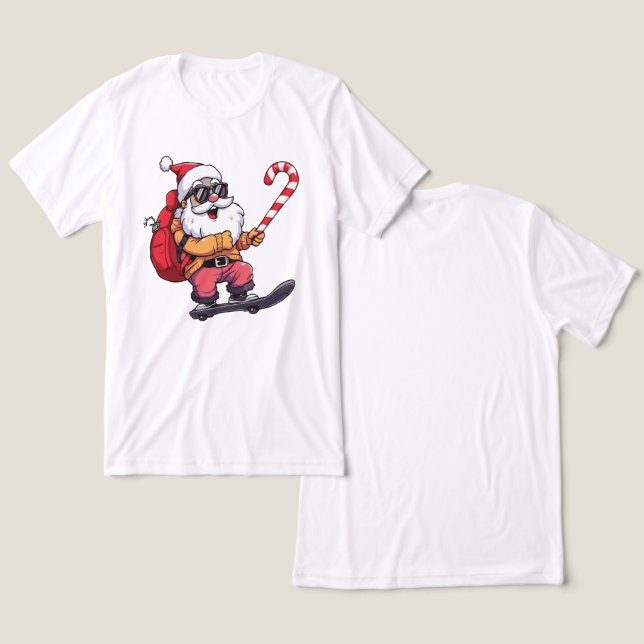 Camiseta Triblenda Funny Christmas Streetwear Outfit (Diseño Anverso y Reverso)