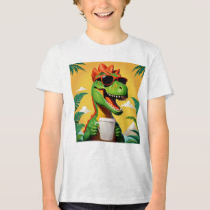 Camiseta Triblenda Funny de los dinosaurios T-Rex