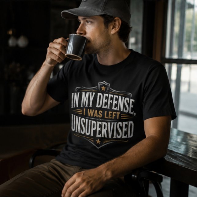 Camiseta Triblenda Funny Excuse quotes typography (Subido por el creador)