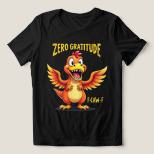 Camiseta Triblenda Funny F-Caw-F Dinosaur FCAWF Dinosaur Thankending