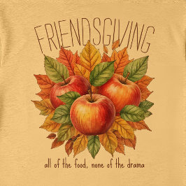 Camiseta Triblenda Funny Friendsgiving Fall Apple Cozy Foodie Friends
