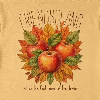 Camiseta Triblenda Funny Friendsgiving Fall Apple Cozy Foodie Friends