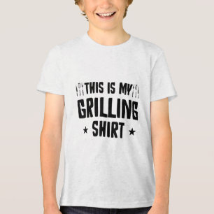 Camiseta Triblenda Funny Grilling Barbecue Bbq Griller Smoker Pitmast